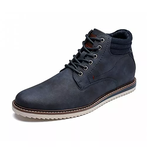 Bruno Marc Stiefel Bruno Marc Herren Stiefel Chukka Boots Motorrad Freizeitstiefel Klassische Stiefel Stiefeletten Schnürstiefel