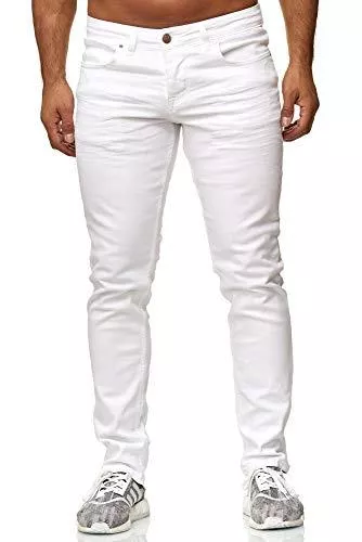 Elara Jeans Elara Herren Jeans Slim Fit Hose Denim Stretch Chunkyrayan