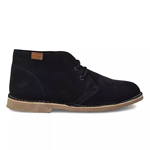 PAYMA Stiefel PAYMA - Safari Desert Boot aus WildLeder für Damen und Herren. Schuhe aus Spanien. Chukka Stiefeletten Schuhe Stiefel Sport und Kleid. Schnürverschluss. Gummisohle