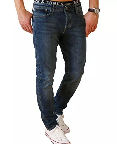 JACK & JONES Jeans JACK & JONES Male Comfort Fit Jeans Mike ORIGINAL AM 814