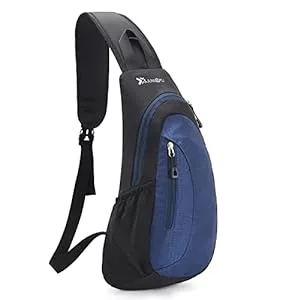 Sciphylia Taschen & Rucksäcke Sciphylia Brusttasche Sling Bag Herren Wasserdicht Schultertasche Einzelgurt Rucksäcke Schulterrucksack Anti-Diebstahl Crossbody Bag für Männer Frauen Wandern Reisen Radfahren Klettern