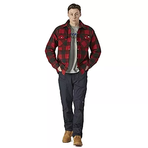 Dickies Hemden Dickies Herren Portland Gepolstertes Arbeitshemd