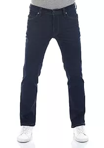 MUSTANG Jeans MUSTANG Herren Jeans Tramper Straight Fit Jeanshose Hose Denim Stretch Baumwolle Blau Schwarz w30 w31 w32 w33 w34 w36 w38 w40