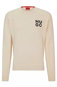 HUGO Pullover & Strickmode HUGO Herren San Cassio-l Knitted Sweater