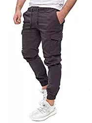 PITTMAN Hosen PITTMAN Herren Hose Chino Cargo Hose Jogging-Hose Darius