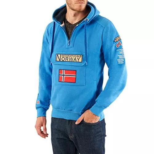 Geographical Kapuzenpullover Geographical Norway GYMCLASS Men - Herren Kapuzenpullover Hoody
