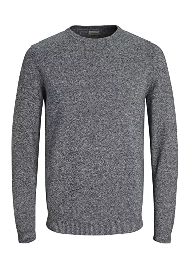 JACK & JONES Pullover & Strickmode JACK & JONES Male Strickpullover mit Rundhals Einfarbig Strickpullover mit Rundhals