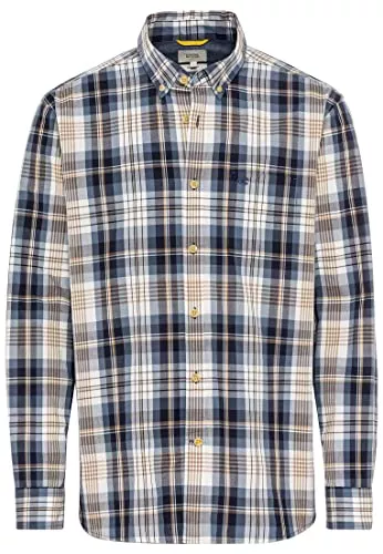 camel active Hemden camel active Herren Karohemd aus Reiner Baumwolle