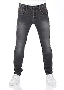 riverso Jeans riverso Herren Jeans Hose RIVCaspar Slim Fit Jeanshose Used Look Baumwolle Denim Stretch Schwarz Blau Grau w29 w30 w31 w32 w33 w34 w36 w38 w40
