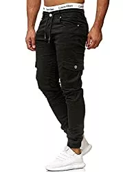 OneRedox Jeans OneRedox Herren Chino Pants | Jeans | Skinny Fit | Modell