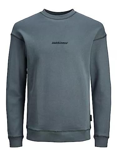 JACK & JONES Pullover & Strickmode JACK & JONES Male Sweatshirt mit Rundhals Logo Sweatshirt mit Rundhals