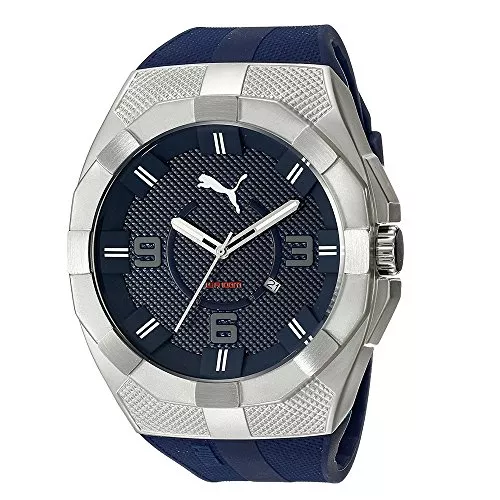 Puma Time Uhren Puma Time Herren-Armbanduhr Iconic Analog Quarz Plastik