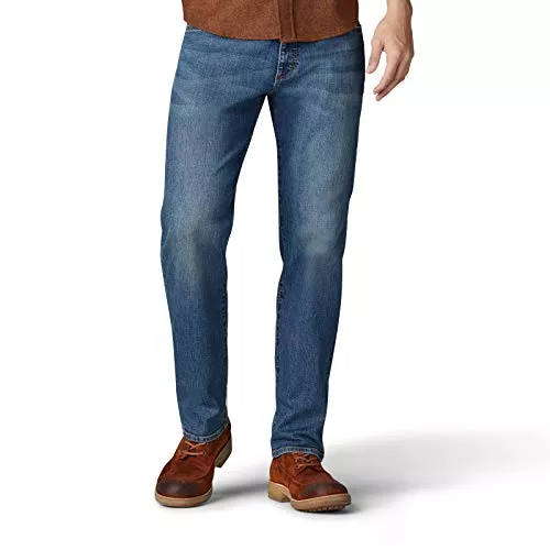 Lee Jeans Lee Herren Modern Series Extreme Motion Straight Fit Tapered Leg Jeans
