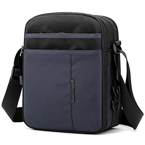 SPAHER Taschen & Rucksäcke SPAHER Umhängetasche Herren Oxford Herren Tasche für iPad Kuriertasche Wasserdicht Schultertasche Geschenk für Männer Messenger Bag Crossbody Reise Arbeitstasche Studententasche