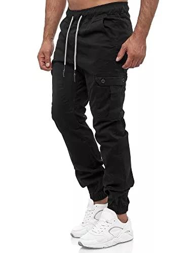 Tazzio Hosen Tazzio Cargohose Herren Cargo Hose Jogger Chino Regular Fit Jeans 16610