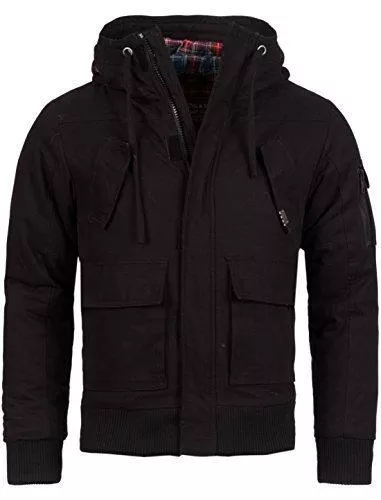 Young&amp;Rich Jacken Gefütterte Herren Winterjacke der Marke Young &amp; Rich Jacke Parka Bomberjacke Vintage