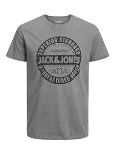 JACK &amp; JONES T-Shirts JACK &amp; JONES Male T-Shirt Logo Rundhals T-Shirt