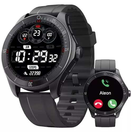 TOOBUR Uhren TOOBUR Smartwatch Herren Alexa Eingebaut mit Telefonfunktion, 44mm Fitnessuhr mit Herzfrequenz Blutsauerstoff Schlafüberwachung Schrittzähler Pulsmesser IP68 Wasserdicht, Kompatibel iOS & Android