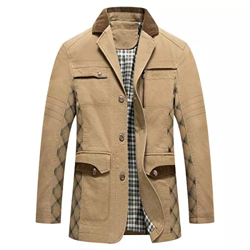 Allthemen Blazer Allthemen Herren Sakko Sportlich Slim Fit Sportsakko Freizeit Sakko Schwarz Jackett Used Look