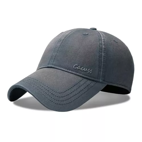 CACUSS Hüte & Mützen CACUSS Baumwolle Baseballkappe Herren Baseball Cap Unisex Mütze Verstellbar für Draussen Sport