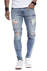 Leif Nelson Jeans Leif Nelson Herren Jeans Hose Slim Fit Denim Blaue graue Lange Jeanshose für Männer Coole Jungen weiße Stretch Freizeithose Schwarze Cargo Chino Sommer Winter Basic