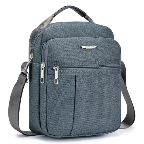 SPAHER Taschen & Rucksäcke SPAHER Herren Handtaschen Zum Umhängen Umhangetasche Mann Schultertasche Männer Herrentasche Zum Umhängen Klein Männer Handgelenktasche Business Tasche Geschenk für Mann