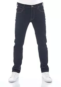 Lee Jeans Lee Herren Jeans Regular Fit Daren Zip Fly Hose Straight Jeanshose Baumwolle Denim Stretch Blue Schwarz Grau w30 w31 w32 w33 w34 w36 w38 w40 w42 w44
