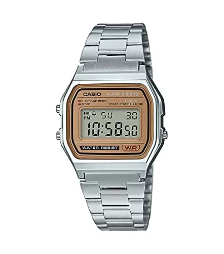 Casio Uhren Casio Collection Unisex Retro Armbanduhr A158WEA