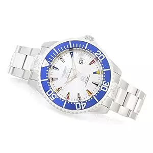 Invicta Uhren Invicta Grand Pro Diver Herren-Armbanduhr mit Edelstahlband, 22 internationale Armbanduhr