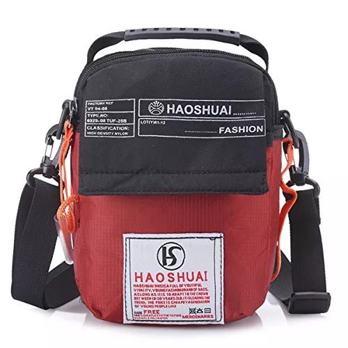JAKAGO Taschen & Rucksäcke JAKAGO Wasserdichte Umhängetasche Universal Kleine Umhängetasche Handtasche Handytasche Umhängetasche Gürtel Geldbörse mit Schultergurt für Outdoor-Sport Reisen Wandern Camping