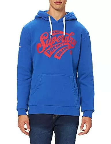 Superdry Kapuzenpullover Superdry Herren Script Style Col Hood Hooded Sweatshirt