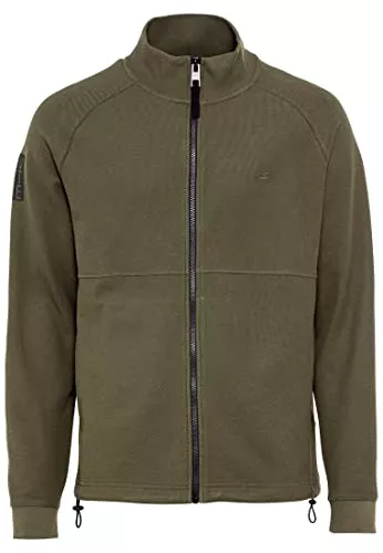 camel active Jacken camel active Herren Sweatjacke aus reiner Baumwolle