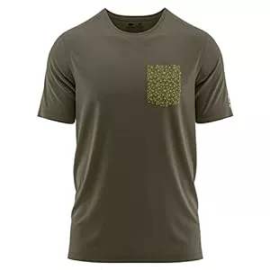 FORSBERG T-Shirts FORSBERG T-Shirt mit Brustlogo im Polygondesign