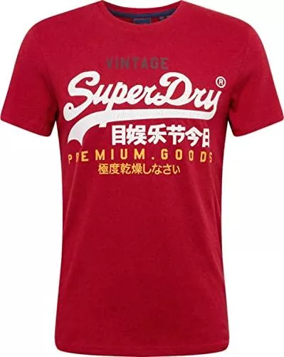 Superdry T-Shirts Superdry Herren Vl Tri Tee T-Shirt