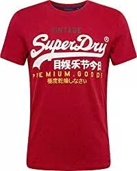 Superdry T-Shirts Superdry Herren Vl Tri Tee T-Shirt