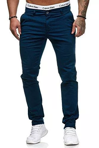 OneRedox Hosen OneRedox Herren Chino Stoffhose Chinohose Casual Slim