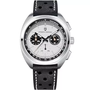 LACZ DENTON Uhren Pagani Design PD1782 Uhren für Männer Chronograph Uhren für Männer Analoguhr,Herren Saphirspiegel 10Bar wasserdichte Armbanduhr,VK63 Uhrwerk