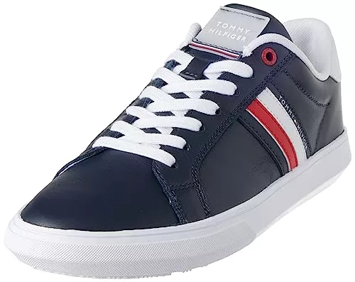 Tommy Hilfiger Sneaker & Sportschuhe Tommy Hilfiger Herren Essential Leather Fm0fm04921 Cupsole Sneaker