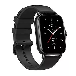Amazfit Uhren Amazfit GTS 2 Smartwatch Fitness Armbanduhr mit Bluetooth-Anruf, Sportuhr mit 90 Sportmodi, Blutsauerstoffsättigungsmesser, 3GB Musikspeicher