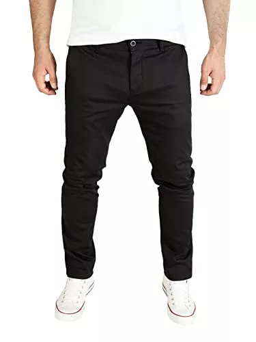 PITTMAN Hosen PITTMAN Andrew - Herren Chino Hose - Chinohose Mit Teil-Elastischem Bund