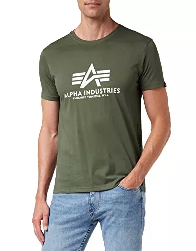ALPHA INDUSTRIES T-Shirts ALPHA INDUSTRIES Herren Basic T-shirt