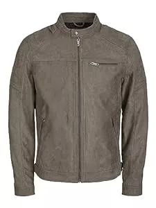 JACK & JONES Jacken JACK & JONES male Jacke aus Wildlederimitat Jacke aus Wildlederimitat