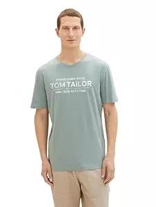 TOM TAILOR T-Shirts TOM TAILOR Herren T-Shirt mit Logo-Print