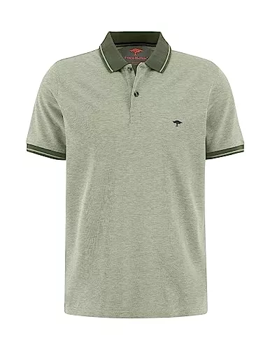 FYNCH-HATTON Poloshirts FYNCH-HATTON Polo 13031512 - Polo-Shirt in Two-Tone Optik