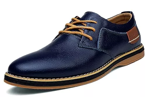 Meik Mangni Schnürhalbschuhe Meik Mangni Herren Anzugschuhe Klassische Derby Schnürschuhe Moderne Business Schuhe Oxford Hochzeit Schuhe Freizeit Schnürhalbschuhe Gr.38-47 EU