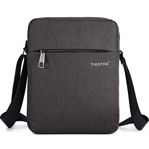 BAIGIO Taschen & Rucksäcke BAIGIO Umhängetasche Herren Schultertasche Oxford Klein Herrentasche Crossbody Messenger Tasche mit iPad-Fach und verstellbarem Schultergurt
