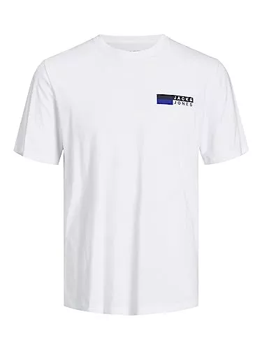 JACK &amp; JONES T-Shirts JACK &amp; JONES Male T-Shirt Logo Rundhals T-Shirt