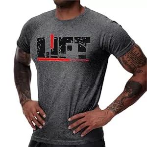 HOTCAT T-Shirts HOTCAT Athlet Slim-Fit Fitness Tshirt für Herren - Langes Schnelltrocknendes Gym T-Shirt - Bodybuilding, Krafttaining Workout Gym Shirt