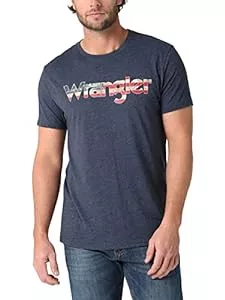 Wrangler T-Shirts ATG by Wrangler Herren Kurzärmliges Grafikmotiv T-Shirt