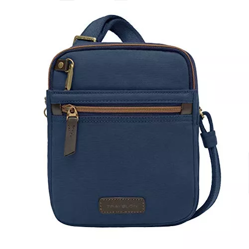 Travelon Taschen & Rucksäcke Travelon Unisex-Adult Anti-Theft Courier Small N/S Slim Reisetasche, Tote, Einheitsgröße